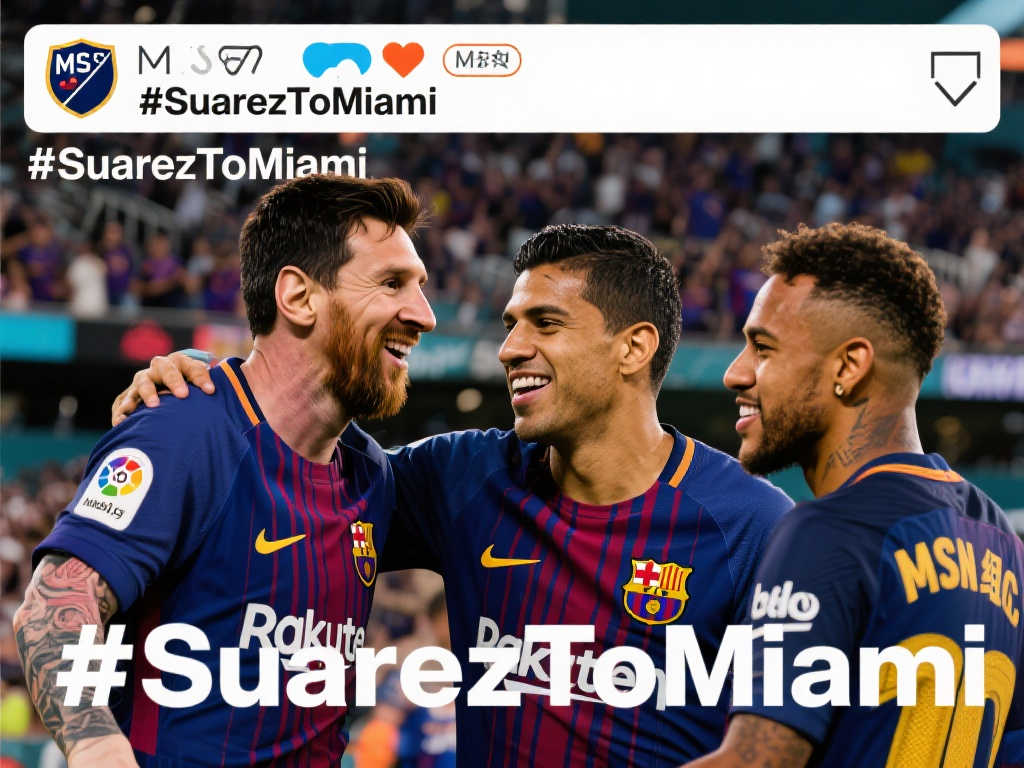 迈阿密新篇章！格雷米奥主帅透露：苏亚雷斯月底将告别球队